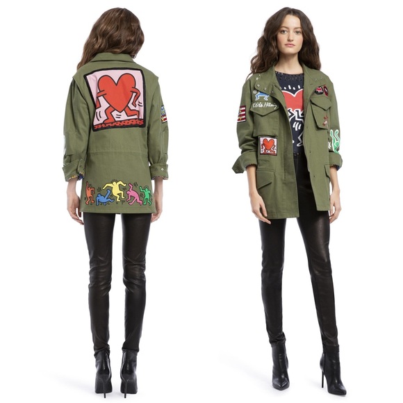 RARE Keith Haring x Alice + Olivia
Limited Edition Russo Parka Size Small - Picture 2 of 16